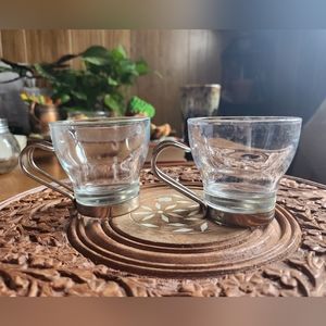Espresso Glasses Covetro Italy Coffee Cups Set of 2